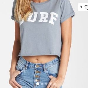 Surf cropped T-shirt from billabong